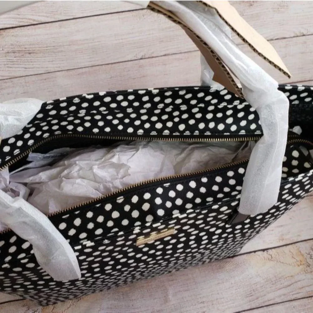Kate Spade Shore Street Margareta Musical Polka Dots Large Tote